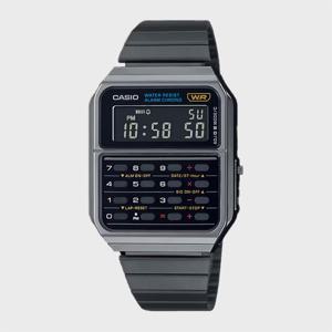 CASIO 카시오 CA-500WEGG-1B 가제트 레트로 계산기시계 블랙