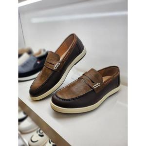 리바디 세이브존03 천연소가죽 남성 지스타 슬립온 3cm SAV2024RV1810