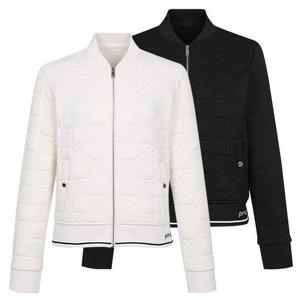 [핑골프]양말증정여성 자가드 블루종 점퍼 (121D1JP181)