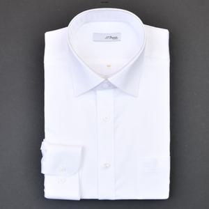 [듀퐁셔츠] 듀퐁셔츠 SE4SM11LS102SWH 비지니스 라인 하이퀄리티의 순면120수 트윌 화이트 일반 핏 셔츠 SE4SM11LS102