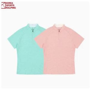 [콜핑]LD18 (단독 최저가) 여성 여름 하이쿨 집업 반팔 등산 티셔츠  KVT4928W