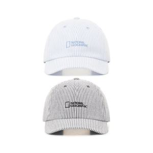 [내셔널지오그래픽 키즈] K245KHA060 스트라이프 캡 2종택 1