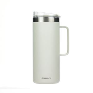 글라스락 플레인 이지그립 텀블러 900mL (베이지)