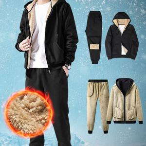 후드 양털 티셔츠 집업 겨울 기모 팬츠 남녀 공용