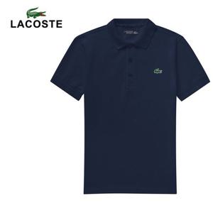 [라코스테]라코스테 베이직 울트라드라이 기능성 러닝 반팔티 네이비 DH3201-166