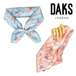 [닥스(손수건)]앵두새 나염손수건 DKR1407