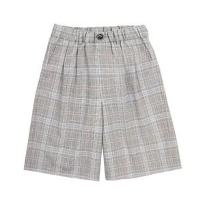 [빈]그레이 글렌체크 6부 팬츠BY13PT07GY