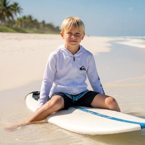 퀵실버 아동 후드 래쉬가드 QS789WBT