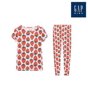 [갭키즈] 스트로베리 패턴 파자마 세트(831616-00-9_PK)