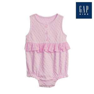 [갭키즈] 아일렛 프릴 도트 바디수트(826107-00-9_PK)