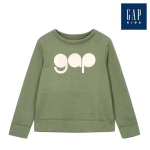 [갭키즈] 트윙클 로고 그래픽 맨투맨(739902-00-9_GN)