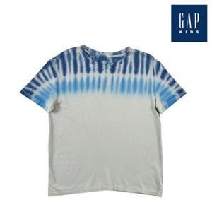 [갭키즈] 타이다이 배색 코튼 티셔츠(732758-05-9_GY)