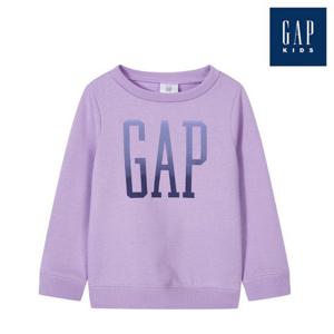 [갭키즈] 그라데이션 로고 크루넥 맨투맨(783260-00-9_PU)