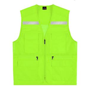 TC 망사 조끼(LD27) 형광그린