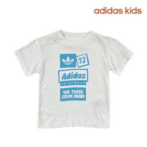 [아디다스키즈] 아디다스키즈 반팔티(AJHH12BK5738_WH)