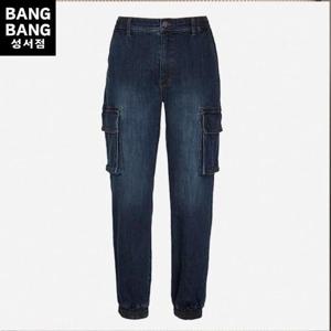 뱅뱅 HC04 가을겨울남성 카고 기모 조거 데님팬츠 NQK684