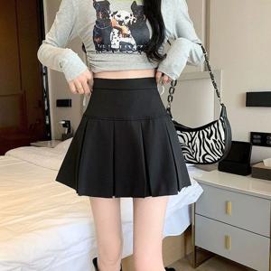 속바지 내장 플리츠 스커트