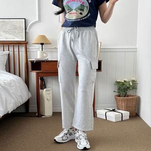 여자 리챈스307 면팬츠 카고바지 일자바지 츄리닝팬츠