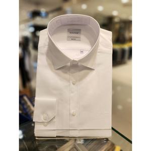 (예작) 면혼방 화이트 YJESBS161WH 슬림핏긴팔와이셔츠