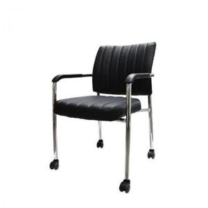 CZ542 체어 스 바퀴형 스틸 PU 2colors