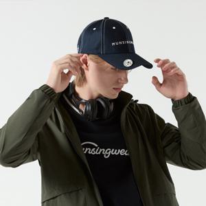 [먼싱웨어][37%OFF]남성 스티치 볼캡 (볼마커 SET) 다크네이비(MQ121MCP12)