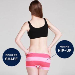 처진 엉덩이 압박 팬티 드로즈 여자 힙업 보정속옷