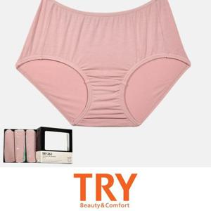 트라이 착용감이 편안한 맥시 부드러운 소재 3매입