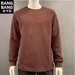 뱅뱅 HC04 공용 골지 시보리 소매 긴팔티 CTK606