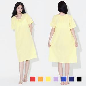 바썬트 반팔 지지미 원피스 SD220624