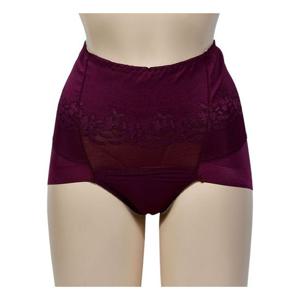 고급자수 하이웨이스트 햄라인 엄마팬티