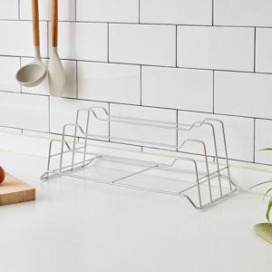 [모던하우스] 마이키친 스텐 멀티정리대 와이드형 냄비뚜껑,도마 등