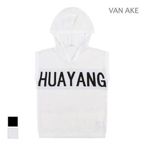 [반에이크]MARIO캐주얼 레터링 후드 베스트_VB29KVQ302Z