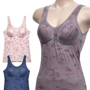 보엠 소프트한 몰드 노와이어 브라런닝 케미솔 캡나시