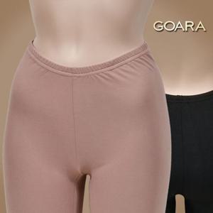 심플 베이직 기모 5부여자 속바지 속반바지 보드라운