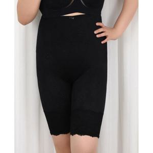 복부이중덧댐 자가드 빅사이즈 롱사각거들