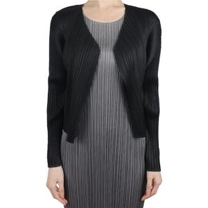 이세이미야케 여성 플리츠플리즈 가디건 블랙 JO106 15