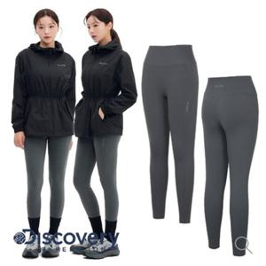 [디스커버리] 2025S S 봄 DWLG41051GRD 여성 에센셜 스몰로고 레깅스 DWLG41051
