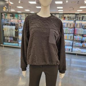 Destijl HC34 봄.가을엠보 가슴포켓오버핏 라운드티셔츠 D2513ts07