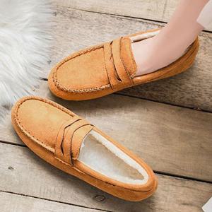 여성 털모카신 기모 방한화 따뜻한신발