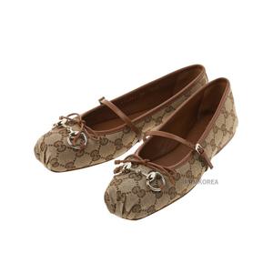 [구찌] SS25 여성 홀스빗 플랫슈즈 814321 FAD6C 9745