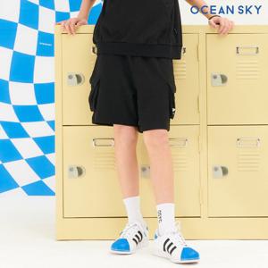 [오션스카이] 남아 쿨링 코튼 포켓 반바지-CCJB2512E03