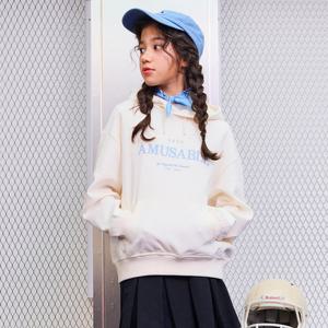 [오션스카이] 여아 그래픽 후드 티셔츠-EAJG5155B0A