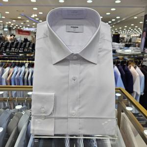 [레노마셔츠]긴소매 스판 솔리드 슬림 셔츠 RZRSLP911_JJ