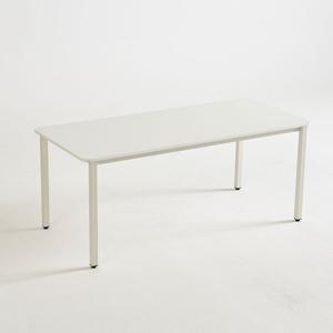 ST1905 스틸프레임 라운드 심플 책상1600x800