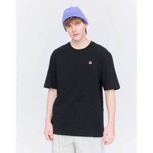 헤지스 피즈 25SS PHIZ 스몰로고 반팔티셔츠 SPTS5E201BK