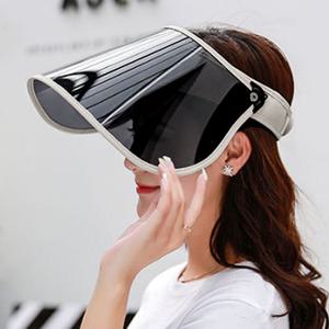 7day 자외선차단 돌돌이 썬캡(그레이) 자외선차단모자