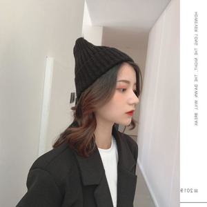 겨울 기본 패션 필수 골지니트 비니