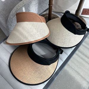 라탄썬캡 여름썬캡 햇빛차단 여름모자 바캉스모자