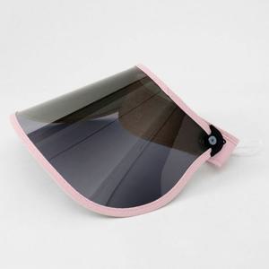 UV 차단 360도 회전 캡 핑크 돌돌이 썬캡 여름 모자