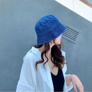 여자데님벙거지 청벙거지 진청 연청 벙거지 버킷햇